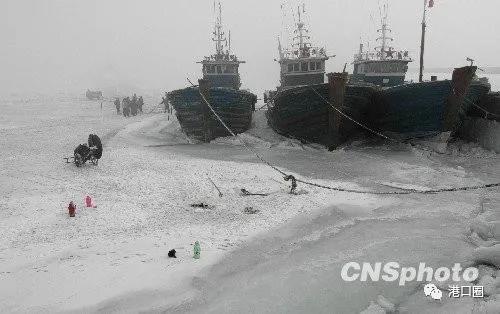 海冰厚達1米，港口封航24.5小時，這波寒潮來勢洶洶！