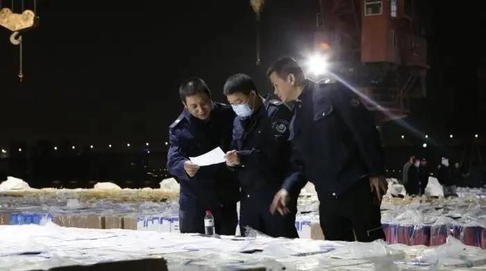 浙江查獲一起4700余萬元特大海運假私煙案