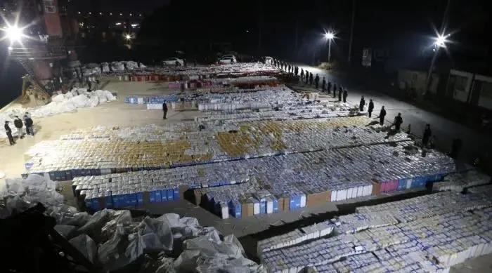 浙江查獲一起4700余萬元特大海運假私煙案