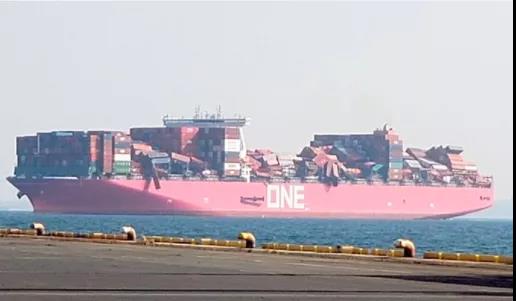ONE事故后續(xù)丨多達2250個集裝箱丟失或損壞，50個柜已安全卸貨！