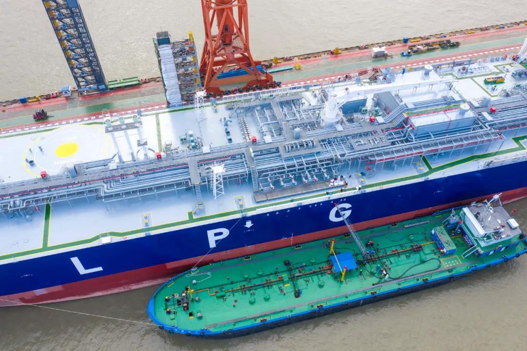 江南造船年內交付8艘超大型液化氣船，全球交船量之最