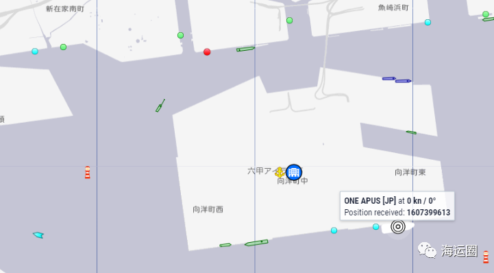 最新！ONE APUS抵達(dá)神戶(hù)，達(dá)飛停接歐線(xiàn)三周