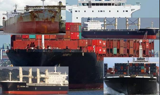三起事故丨馬士基一船舶至少27個柜子落水曾掛中國港口；赫伯羅特超大型箱船運河擱淺；高麗海運一箱船擱淺