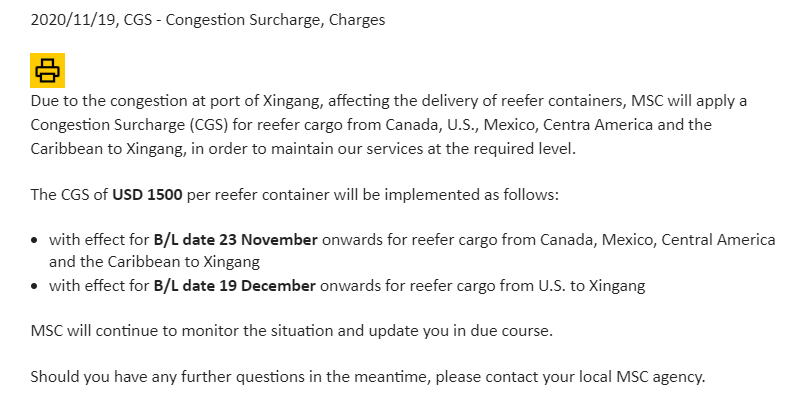 瘋狂的運費！過萬美元運價再現(xiàn)！港口擁堵癱瘓：船公司再次加征退艙費、擁堵附加費