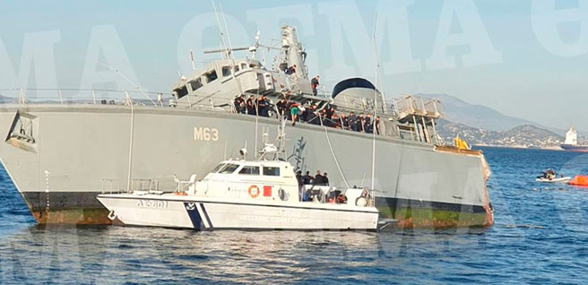 事故丨馬士基一艘集裝箱船與軍艦相撞！軍艦被撞成兩截，船長被捕