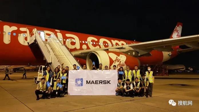 再跨界！馬士基開啟航空貨運服務，首批空運貨物從泰國起飛